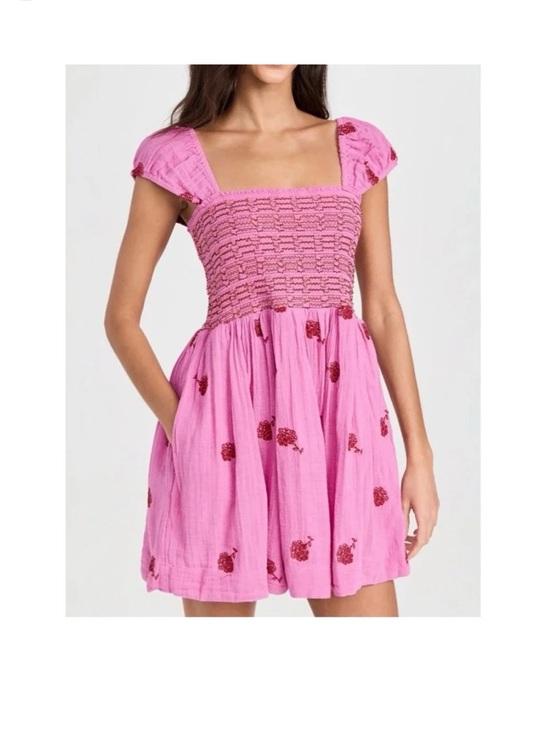 Free People Dresses & Skirts - Free People Tory Embroidered Mini Dress